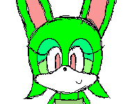 緑ウサギさん -ソニキャラ化-