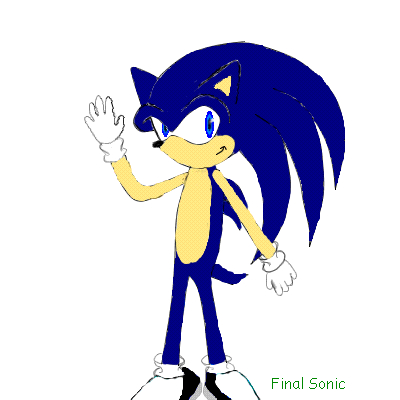 Final Sonic画、自画キャラ